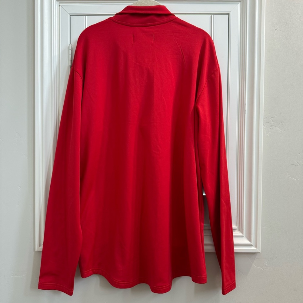 NWT Nike Jordan Red Zip-Up Jacket - Size Large - Picture 3 of 3